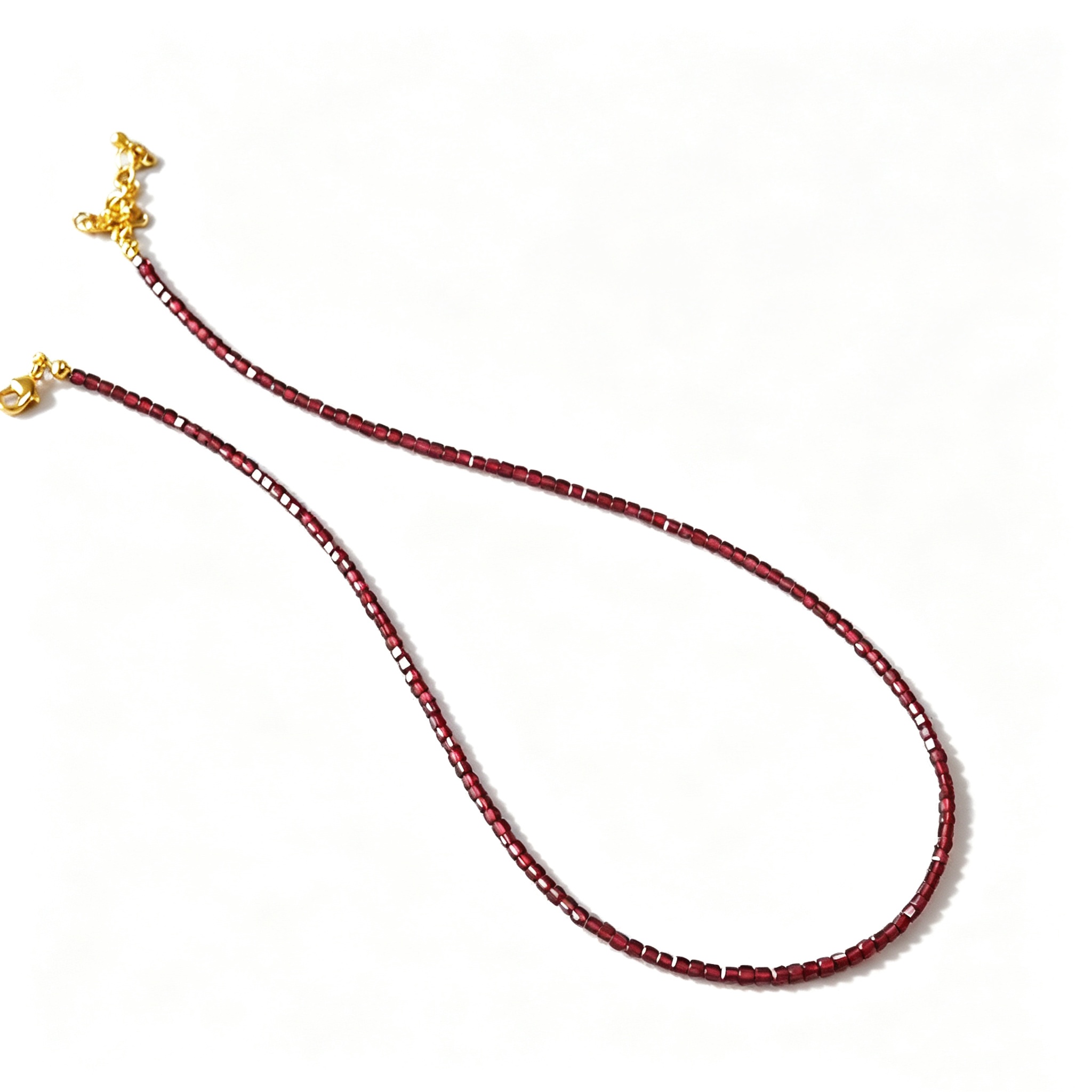 Natural stone vintage necklace - Image 5