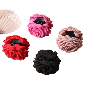 Wholesale large rose shark clip hair clip