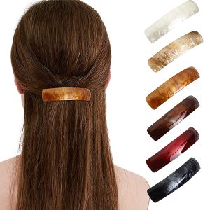 Spring clip, ponytail hair clip, hair accessory, creative and versatile hair clip, pointed nose clip, straight clip, wholesale
