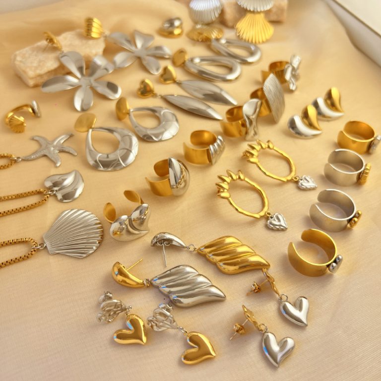 wholesale alloy fashion jewelry earrings necklace