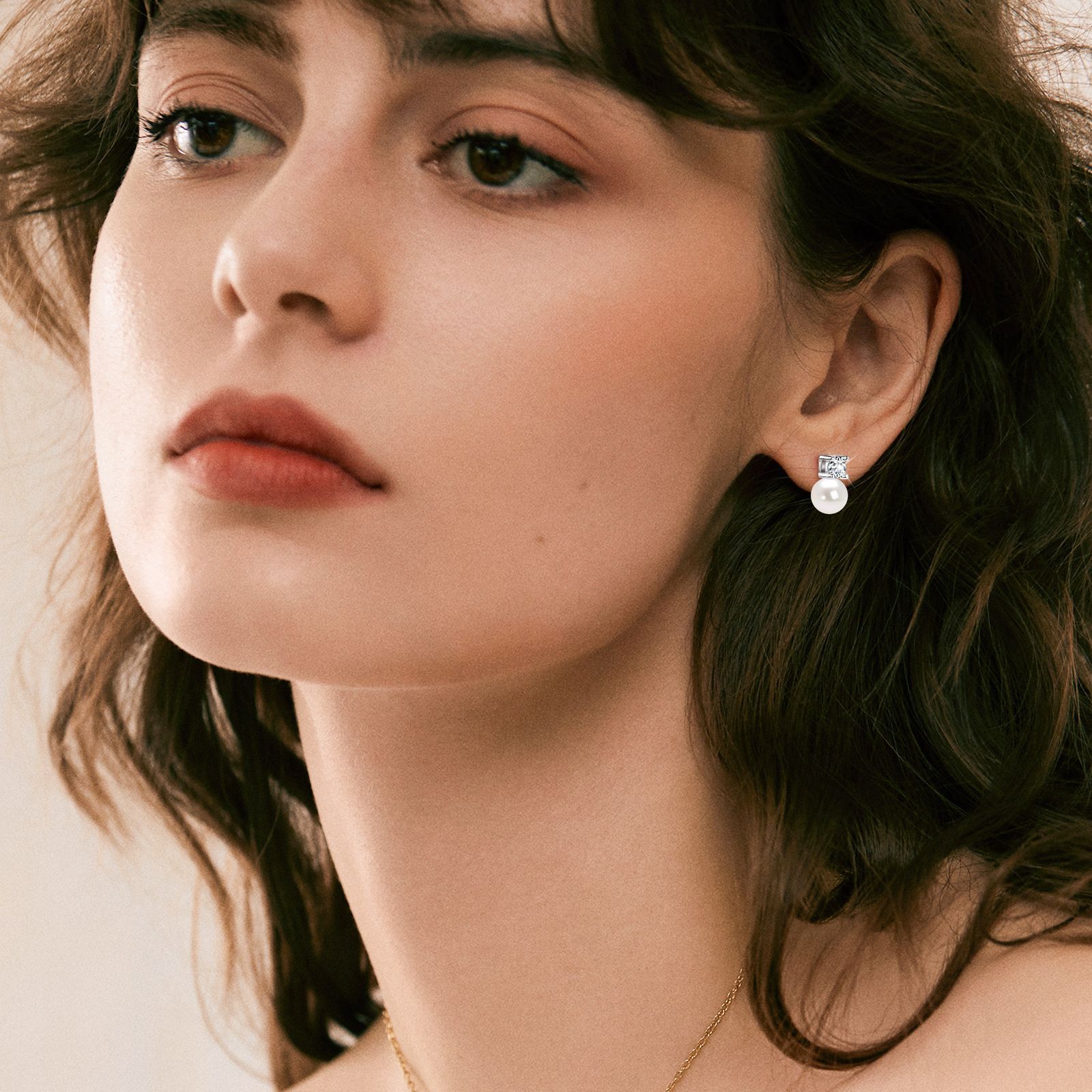 wholesale fresh water pearl earrings