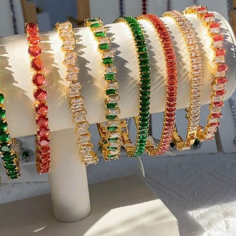 wholesale stainless steel zircon bracelets