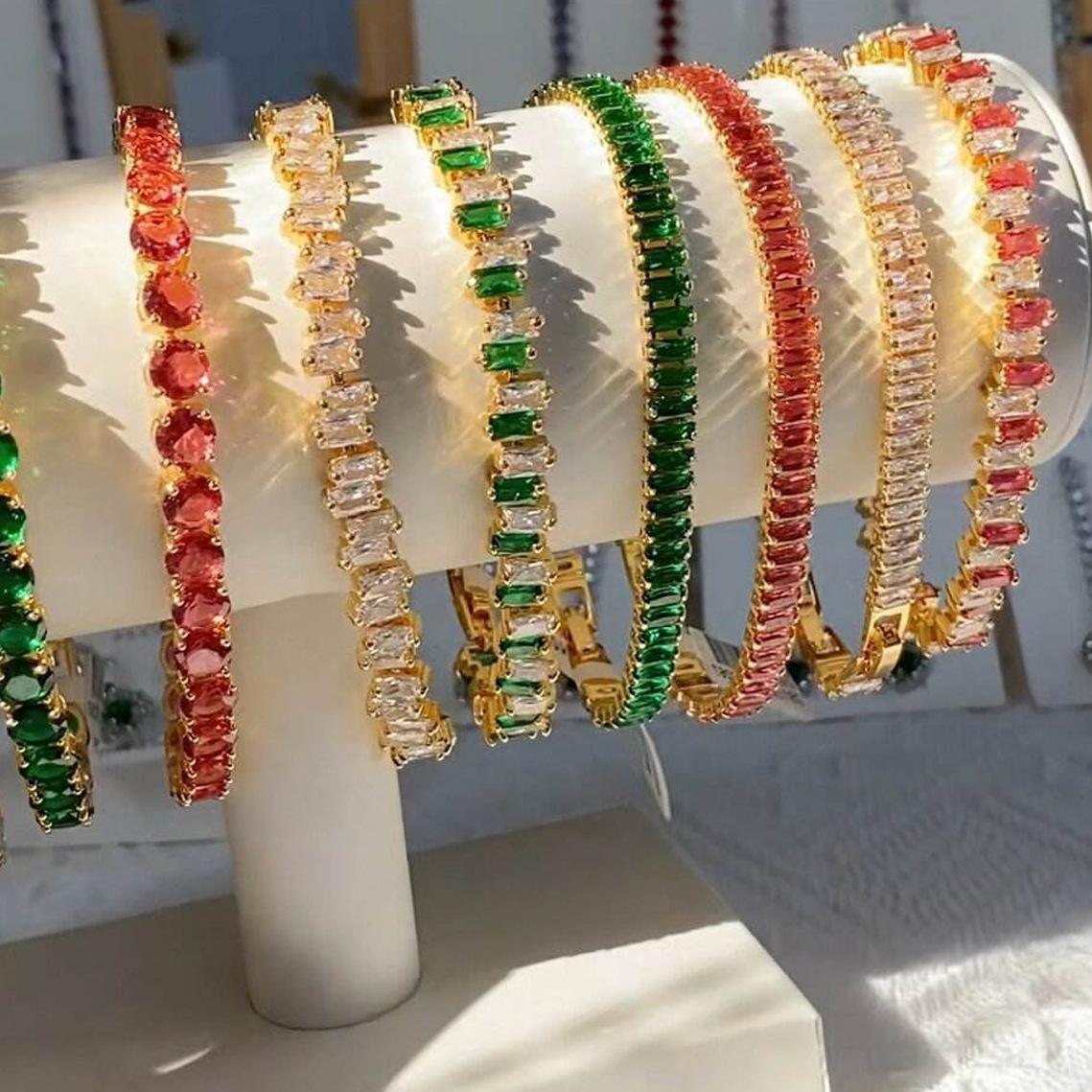 wholesale stainless steel zircon bracelets