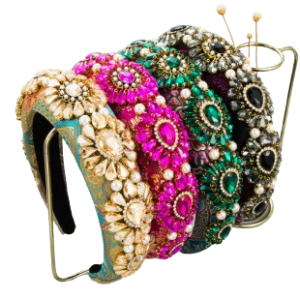 Wholesale Colorful Diamond-Encrusted Anti-Slip Headband for Women Hairband