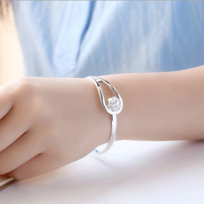 wholesale sterling silver bracelet for young girl and lady