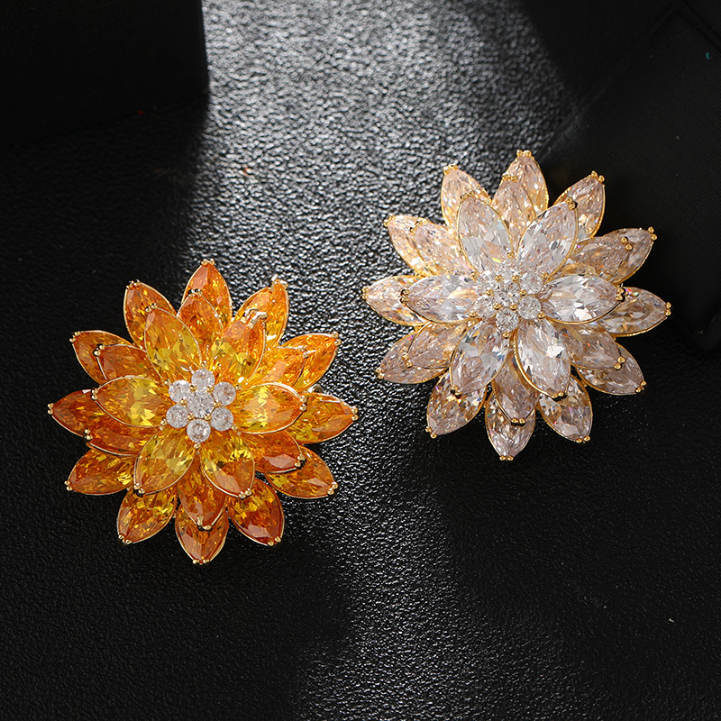 wholesale alloy brooch rhinestone