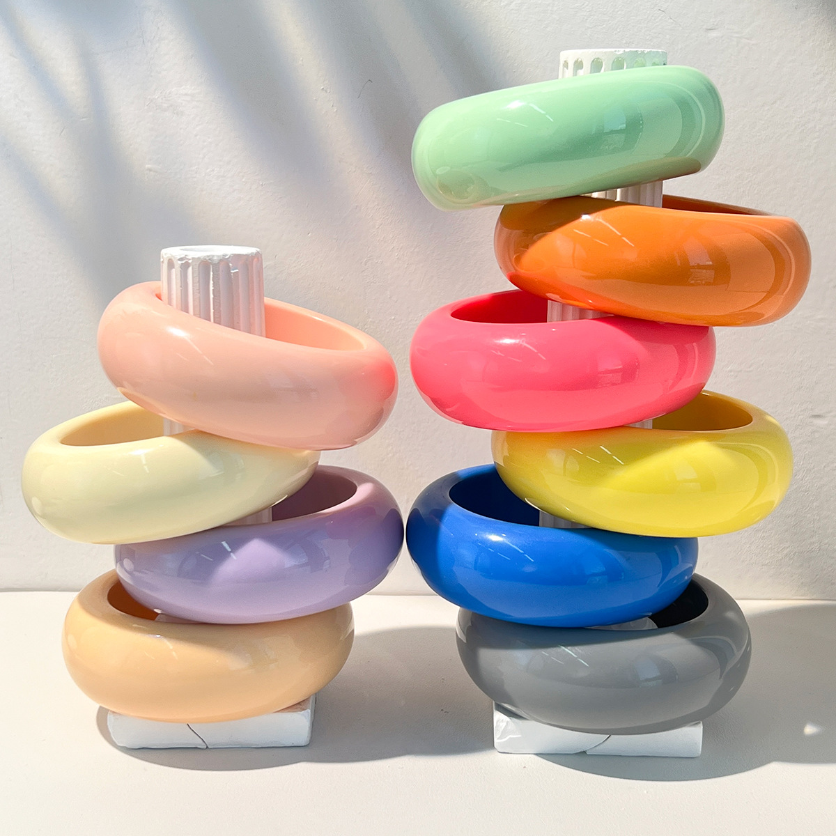 wholesale resin colorful bracelet