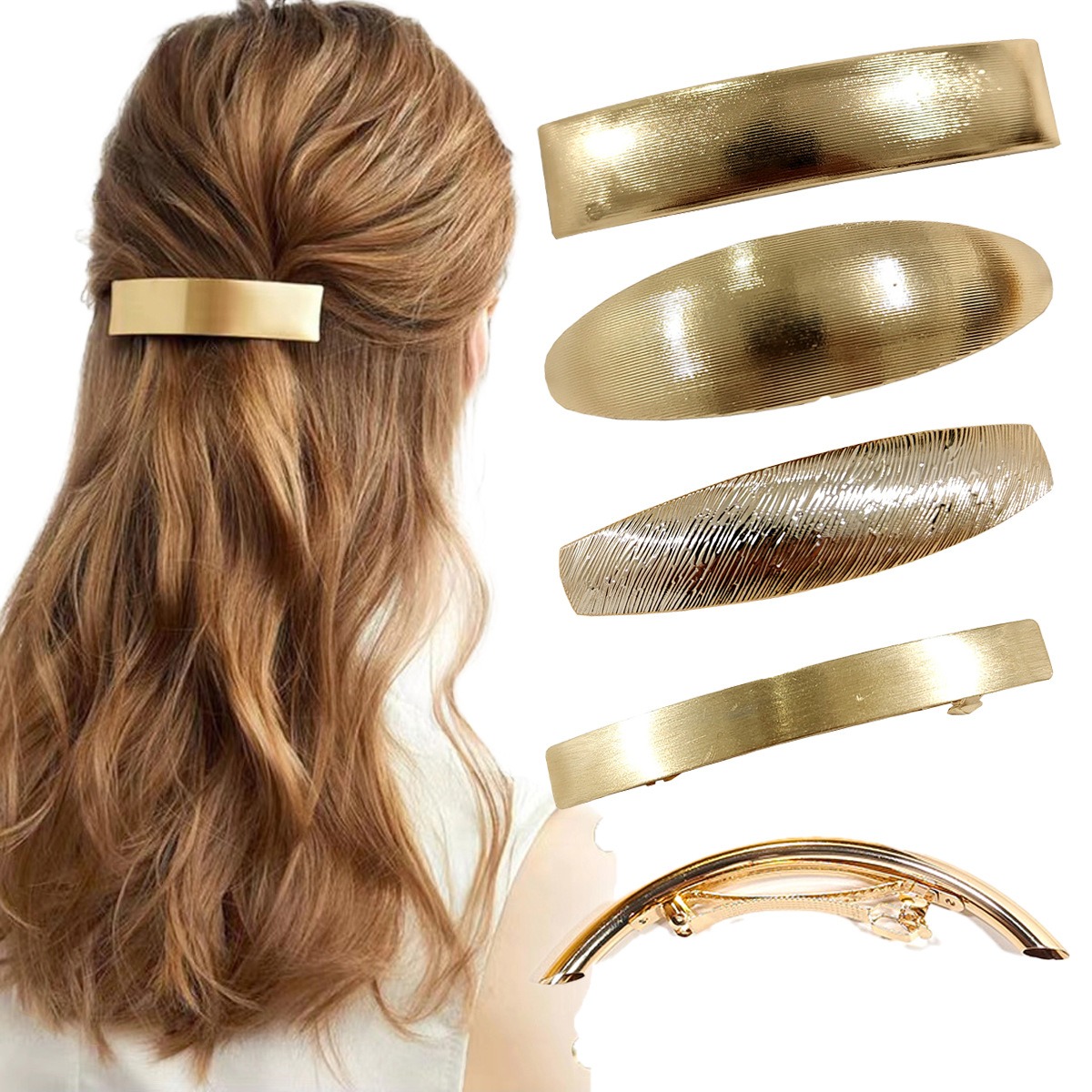 Alloy barrette - Image 2