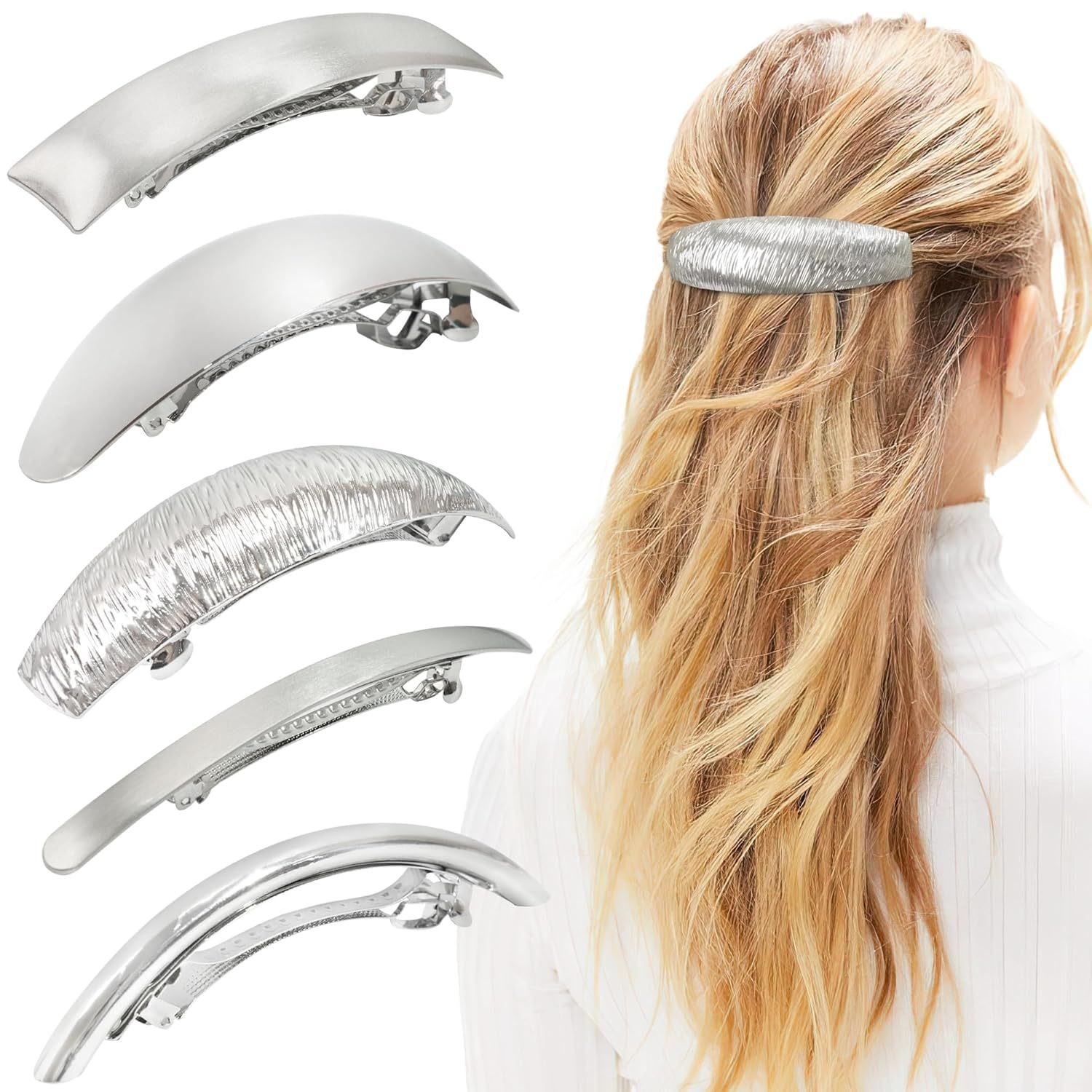Alloy barrette - Image 3