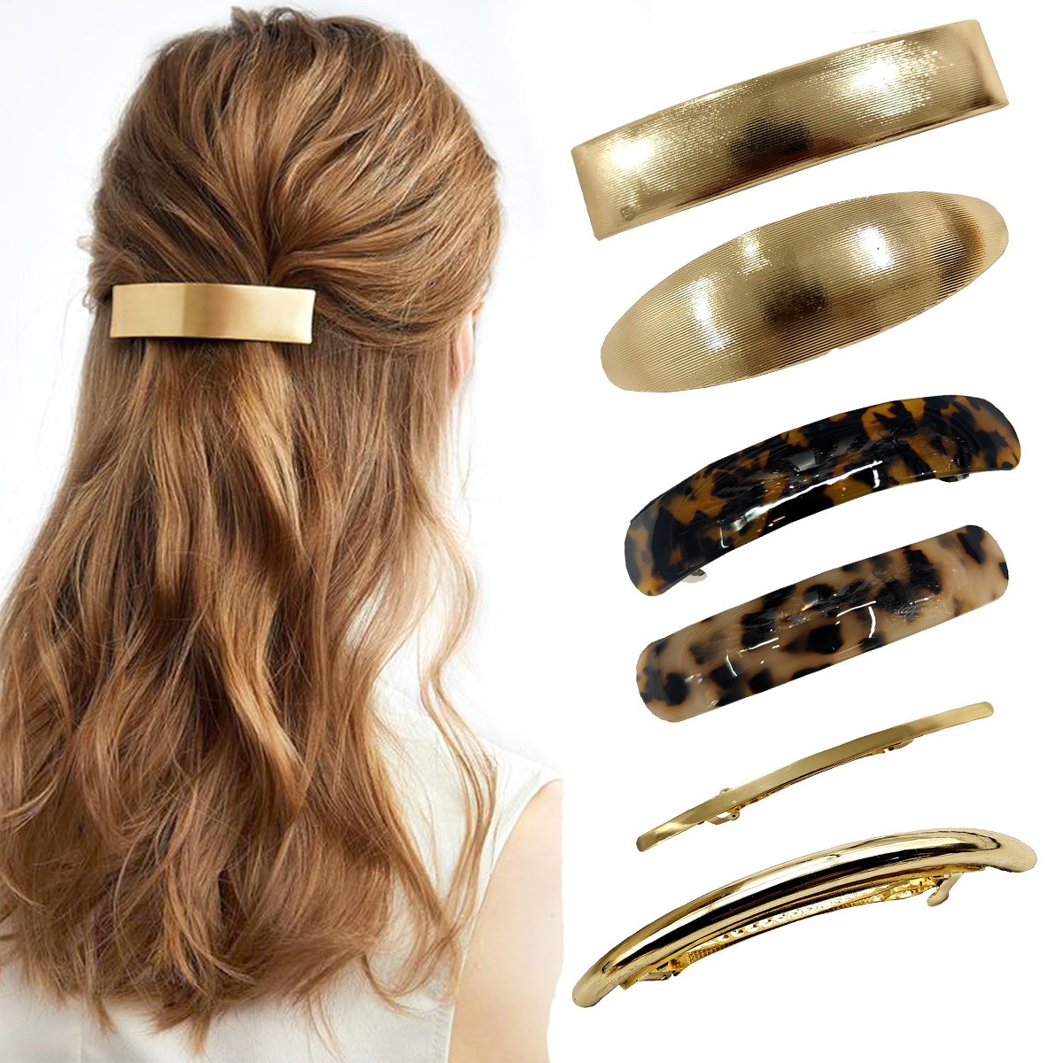 Alloy barrette - Image 4